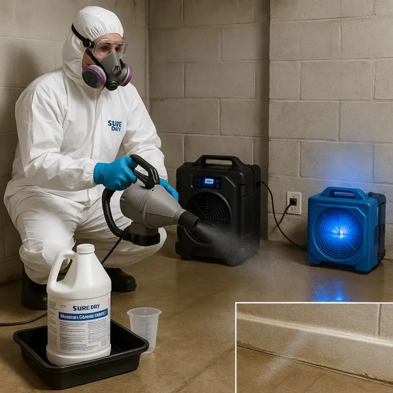 Sanitization and Odor Removal process in Ellettsville, IN